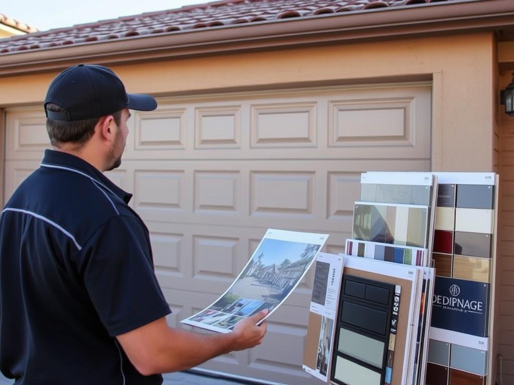 Comprehensive garage door installation service in Phoenix
